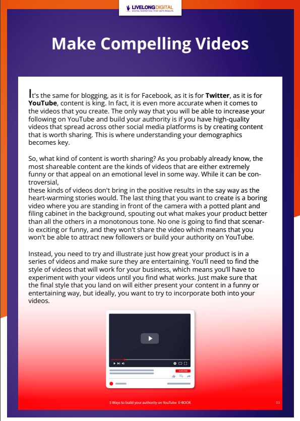 5 Ways to build your authority on Youtube