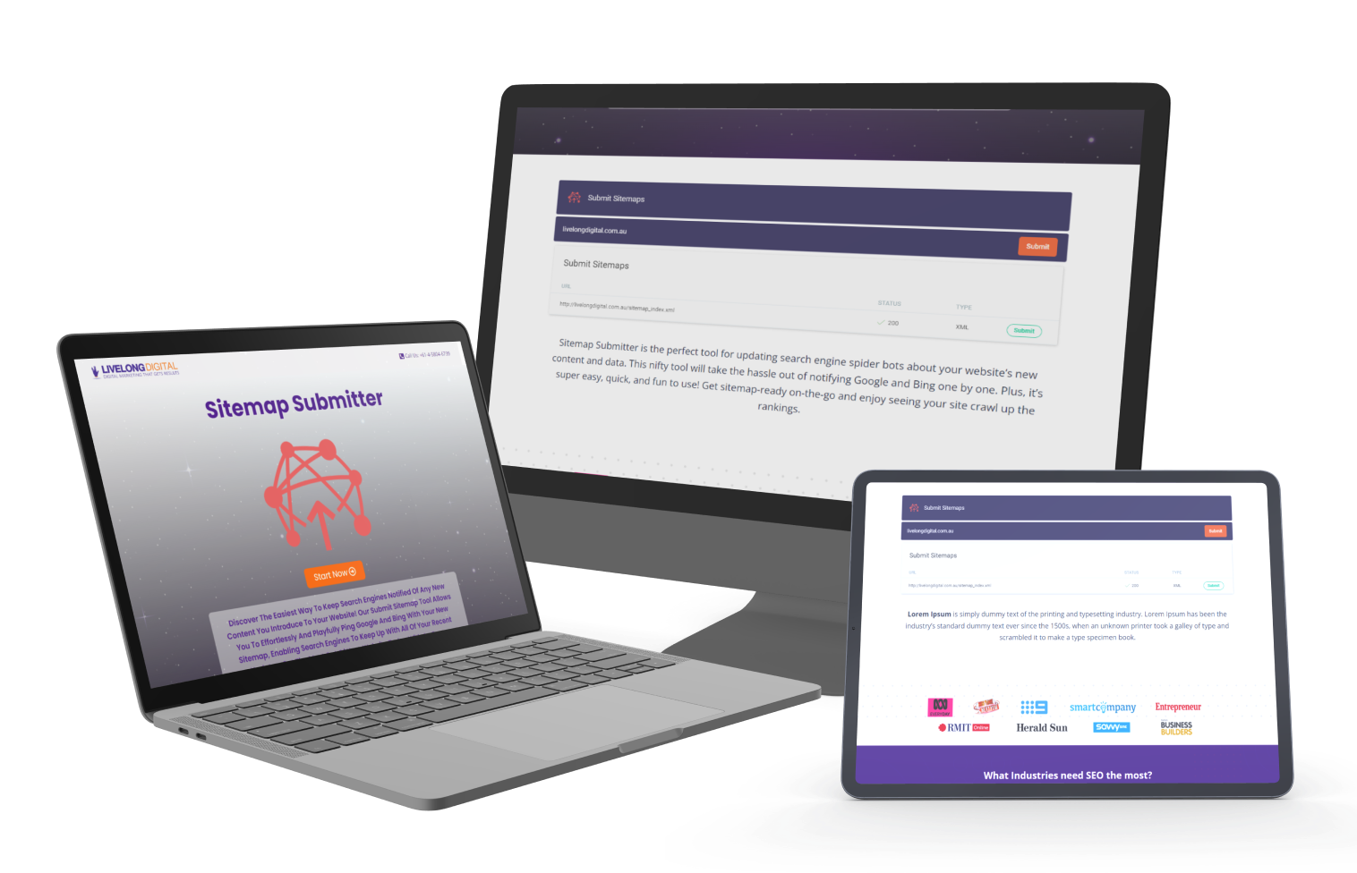 Sitemap Submitter Tool