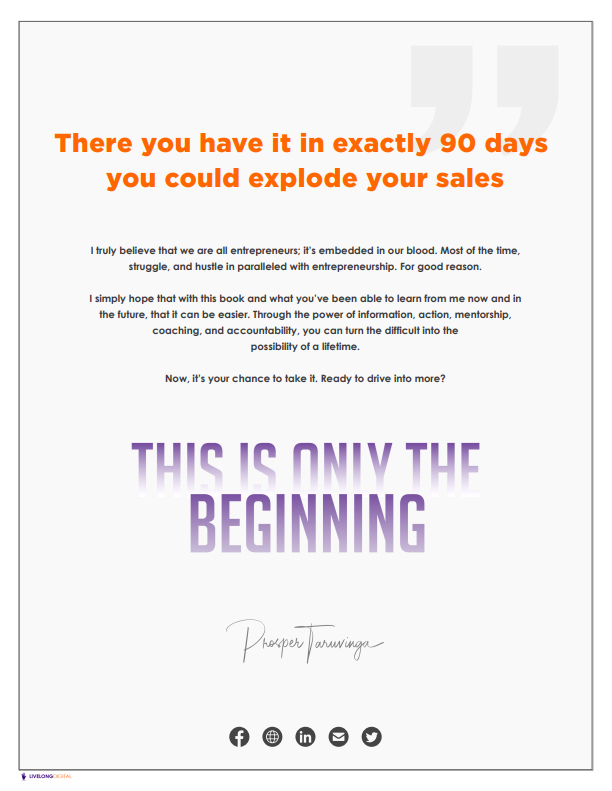 90 Day Business Blueprint