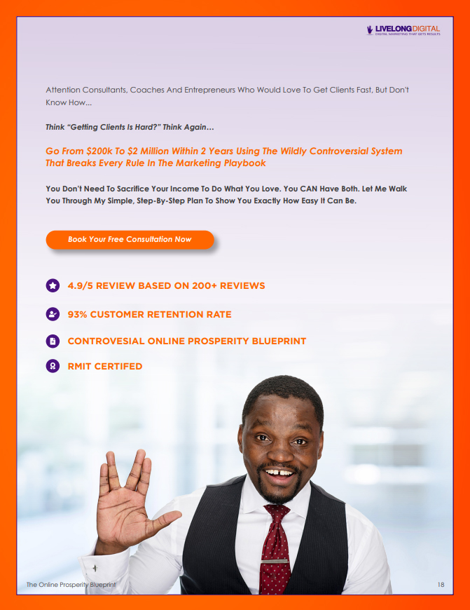 The Online Prosperity Blueprint